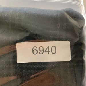 Ralph Lauren Blazer Jacket Mens 44L Window Pane‎ Silk Wool Sport Coat